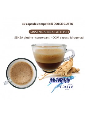 30 cps GINSENG SENZA LATTOSIO DOLCE GUSTO