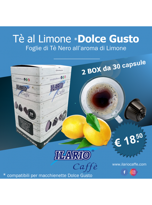 Capsule compatibili Nescafe Dolce Gusto - Tè al Limone Dolce